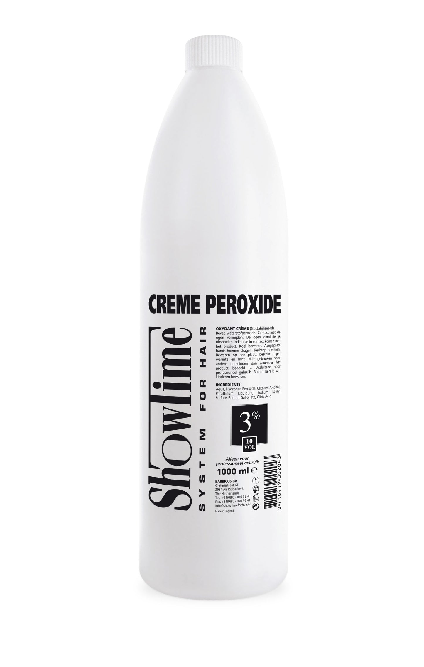 Showtime Creme Peroxide 3%